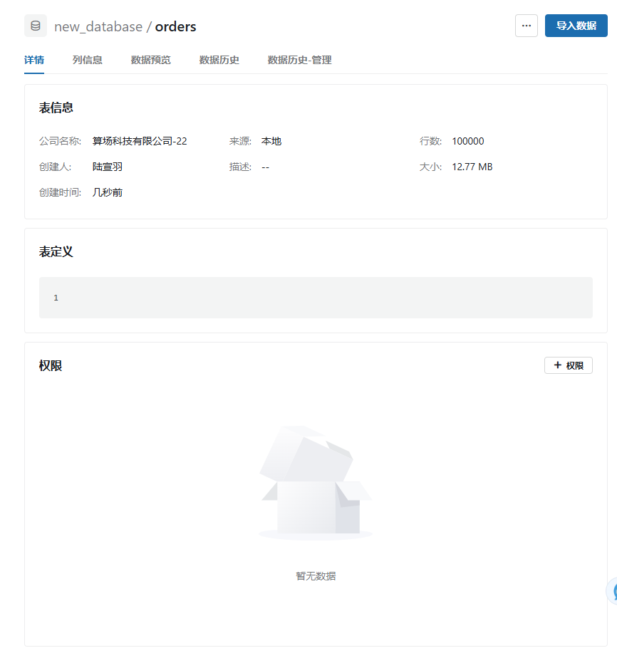 orders表-详情